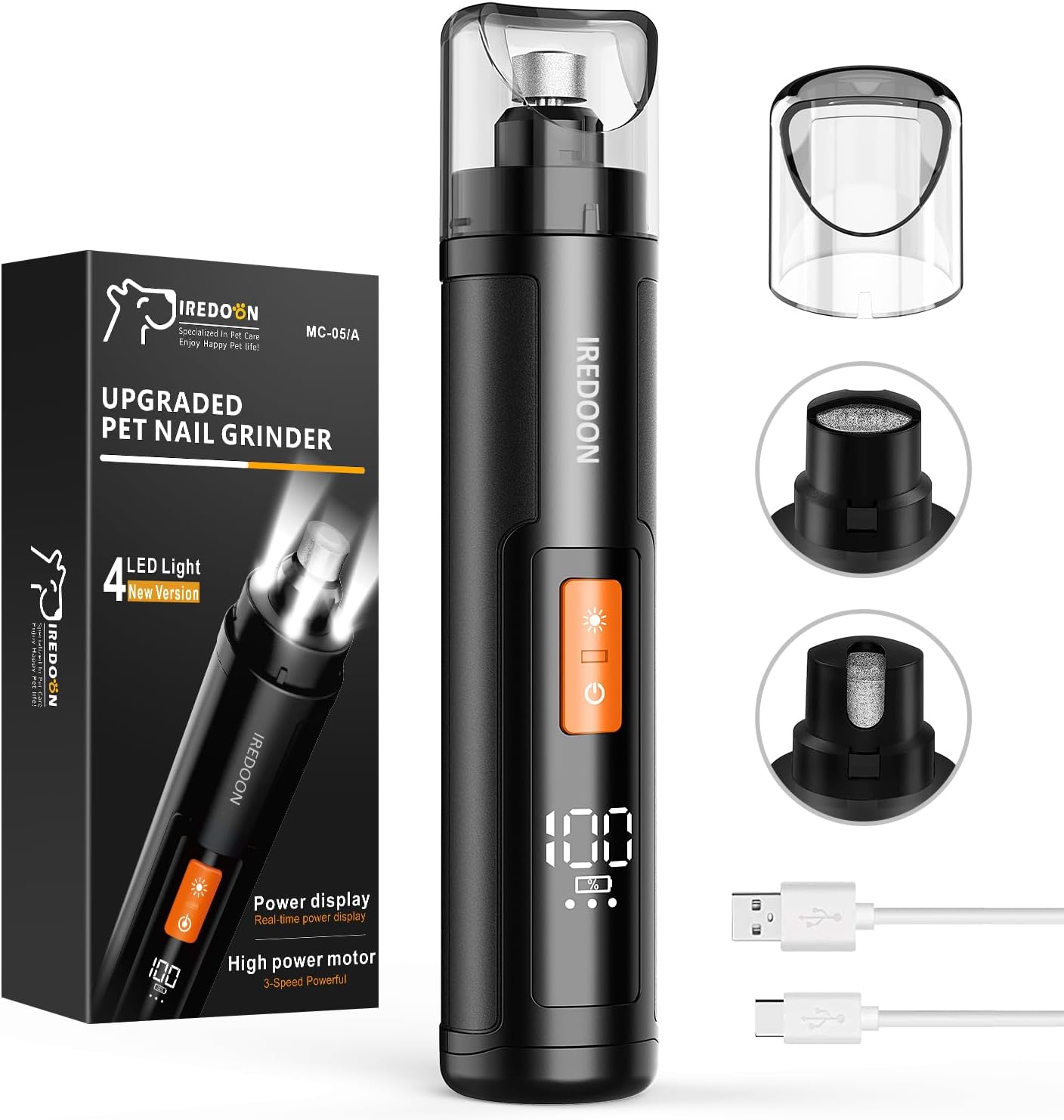 Dog Nail Grinder Upgraded - Professional